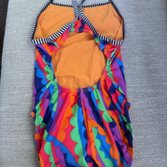 Dolfin Uglies Multicolor One Piece Swim Suit - Picture 2 of 3